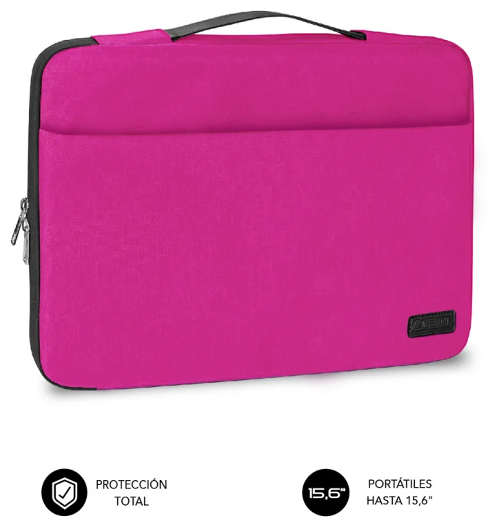 SUBBLIM Funda Ordenador Elegant Laptop Sleeve 15,6" Pink