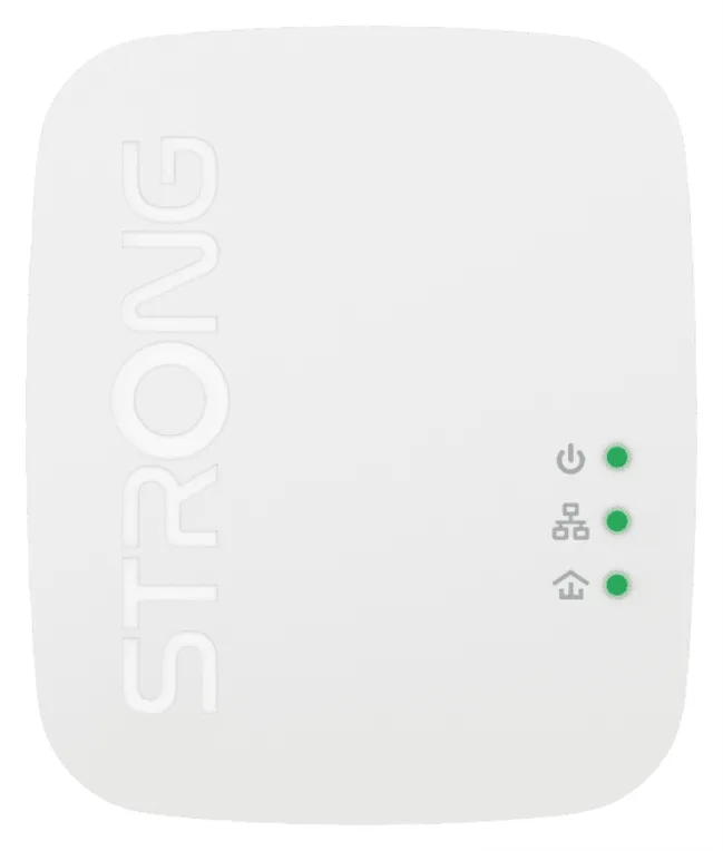 Strong POWERL1000DUOMINI adaptador de red PowerLine 1000 Mbit/s Ethernet Blanco 2 pieza(s)