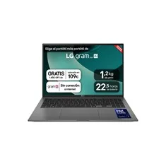 Portatil lg gram 16zd90t - g core ultra 5 225h 16gb ssd512gb freedos 16 pulgadas