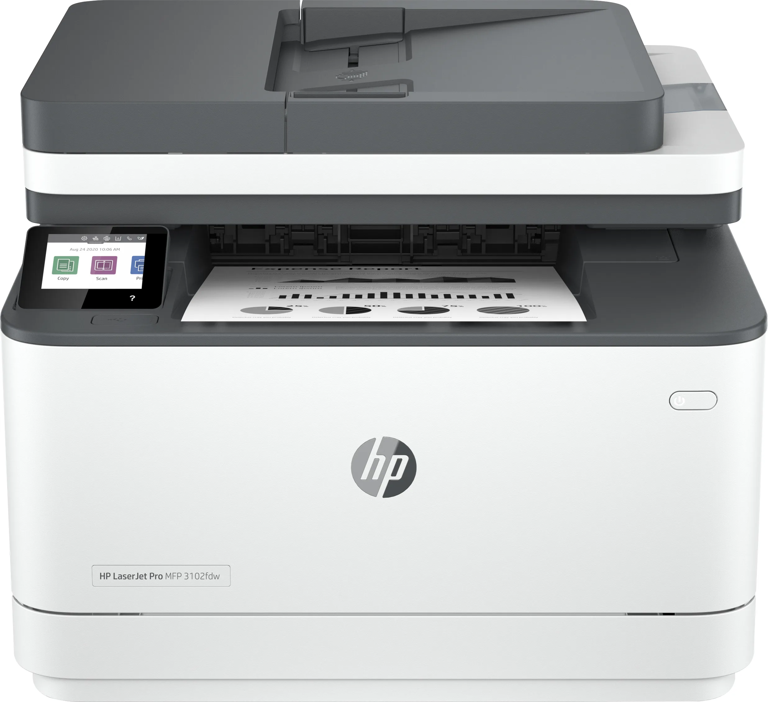 Multifuncion laser hp pro 3102fdw monocromo fax a4 - 33ppm - usb - wifi - duplex impresion