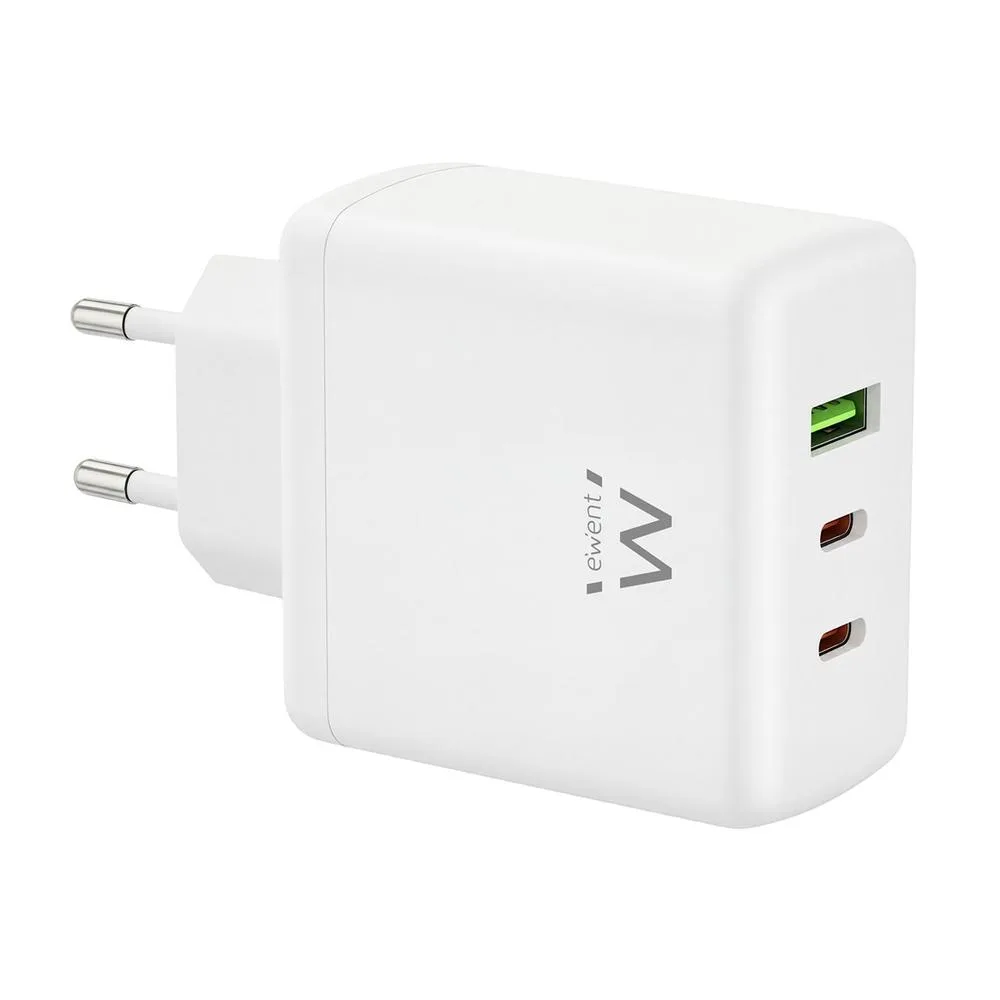 Cargador ewent ew1333 95w 2x usb tipo c - usb tipo a
