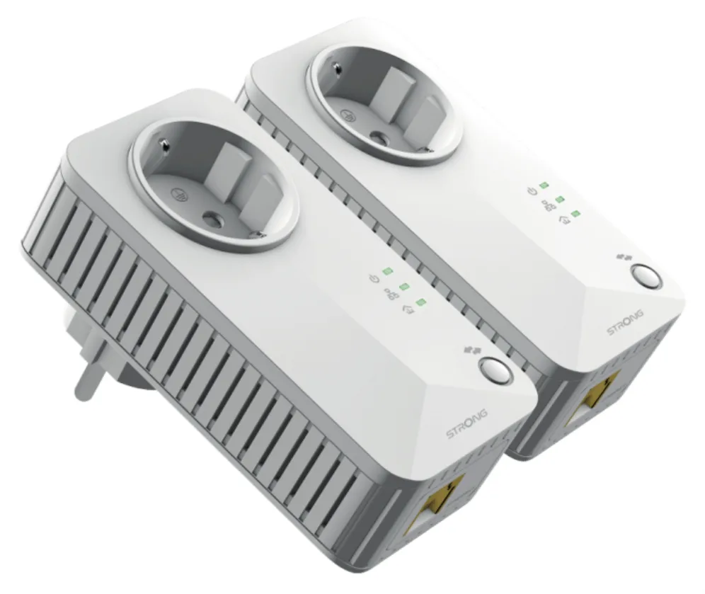 Strong Powerline 600S Duo 600 Mbit/s Ethernet Blanco 1 pieza(s)