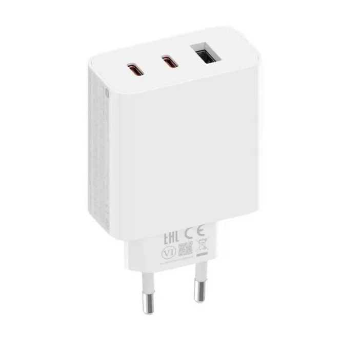 Xiaomi 67W GaN Universal Blanco Corriente alterna Carga rápida Interior