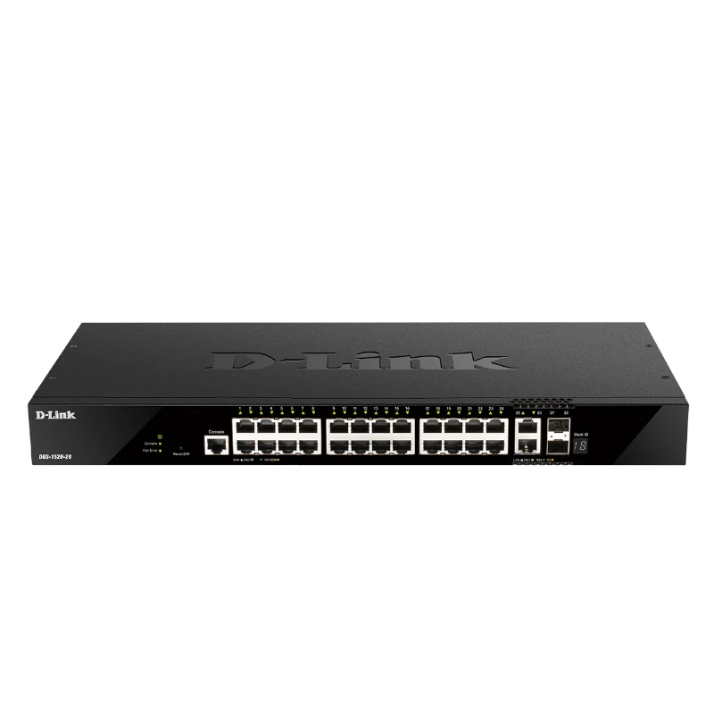 D-Link DGS-1520-28-E Switch 24xGbE 2x10GbE 2xSFP+