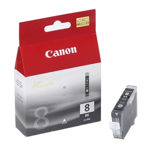 Cartucho tinta canon cli 8bk negro 13ml pixma 4200 - 5200 - mp500 - 800