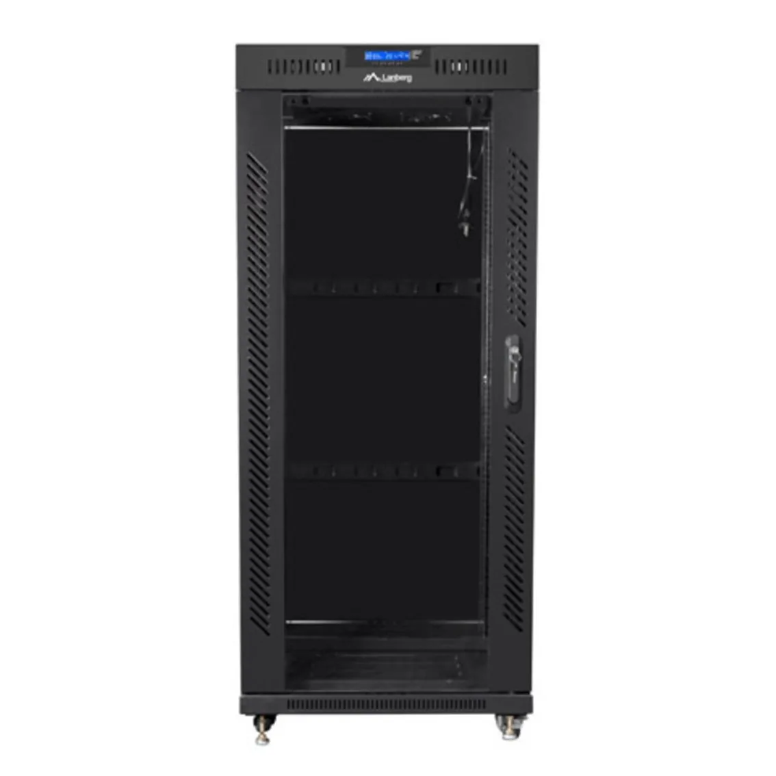 Lanberg FF01-8037-12BL armario rack 37U Rack o bastidor independiente Negro