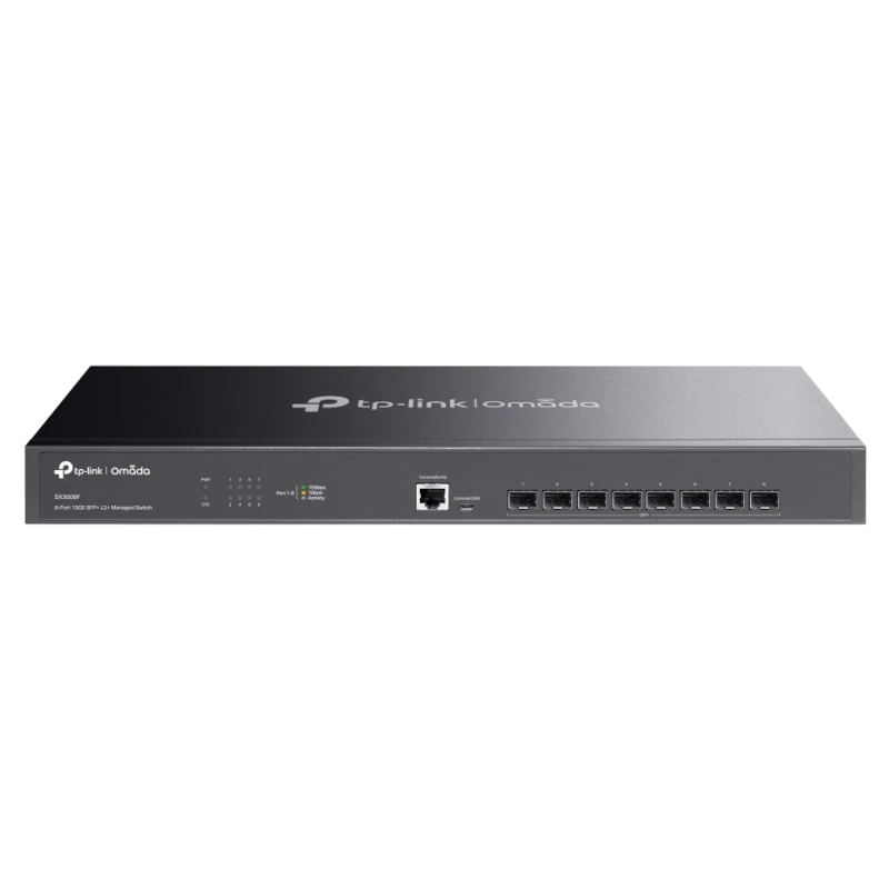 TP-Link SX3008F Switch L2+ 8x10G SFP+ 1U