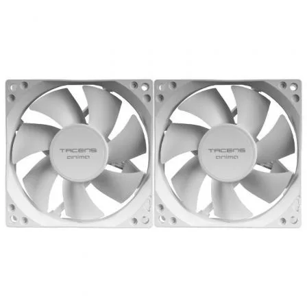 Ventilador caja tacens anima af8x2w 2x80mm blanco