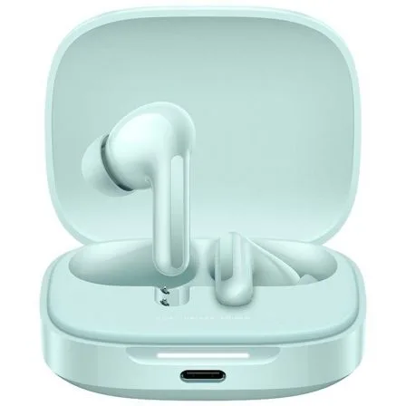 Auriculares Bluetooth Xiaomi Redmi Buds 6 con estuche de carga/ Autonomía 10h/ Verdes