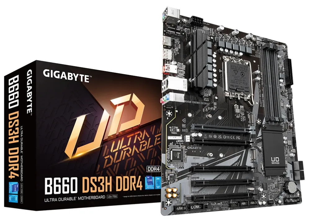 GIGABYTE B660 DS3H DDR4 placa base Intel B660 LGA 1700 ATX
