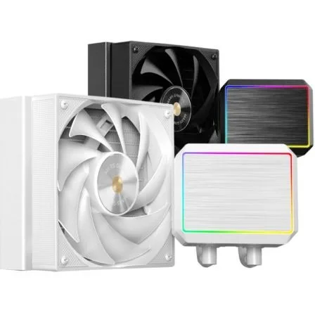 Kit refrigeracion liquida mars gaming mlproii120w frgb 120mm blanco