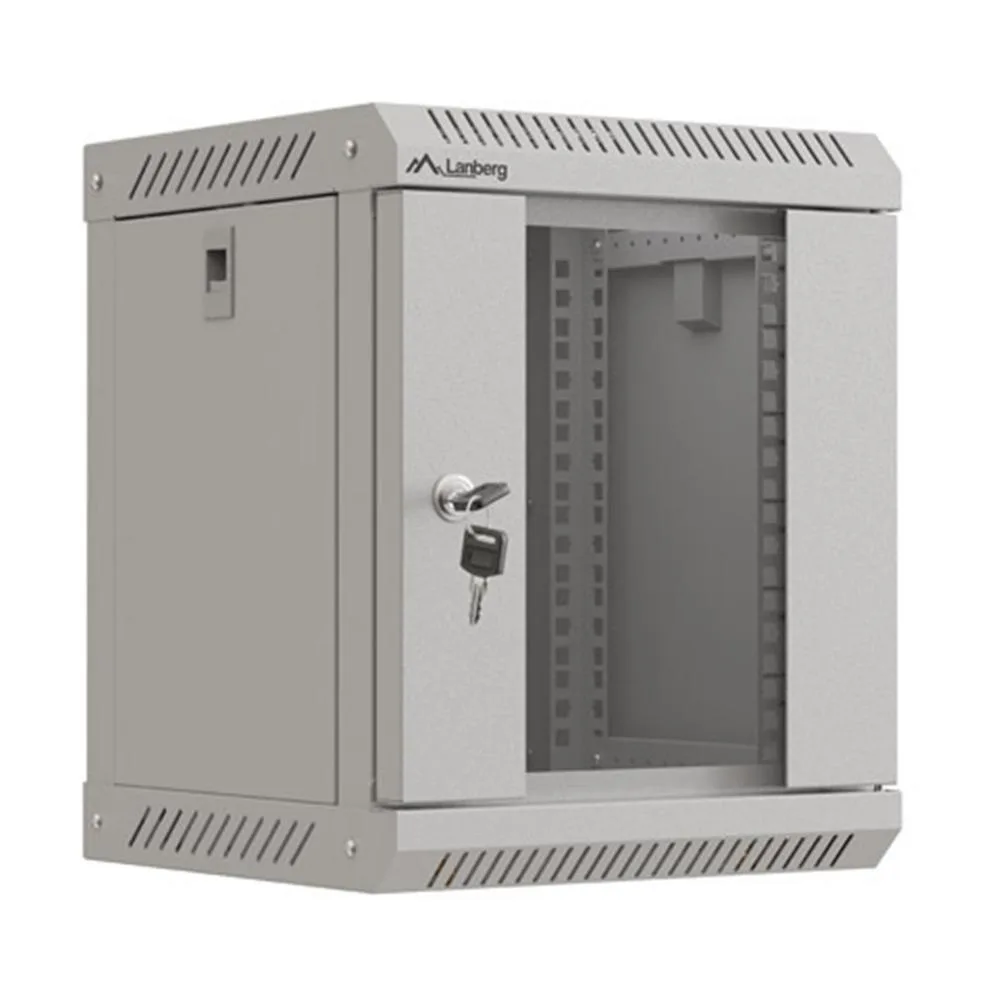 Lanberg WF11-3306-10S armario rack 6U Bastidor de pared Gris
