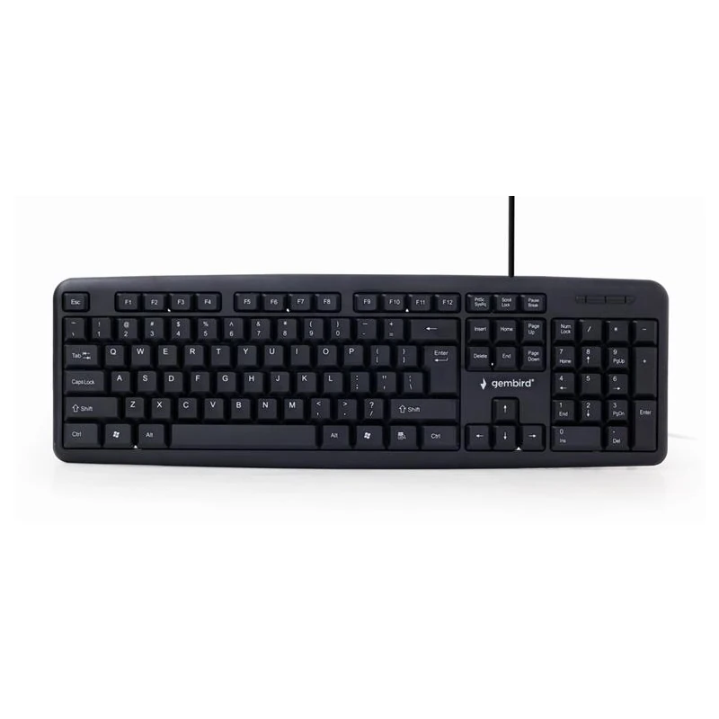 GEMBIRD Teclado estandard USB Español Negro