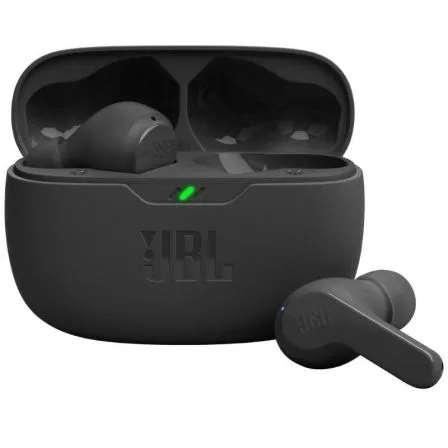 Auriculares inalambricos jbl wave beam black color negro