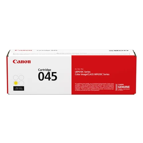 Toner canon 045 amarillo 1239c002 1300pag lbp611 - 613