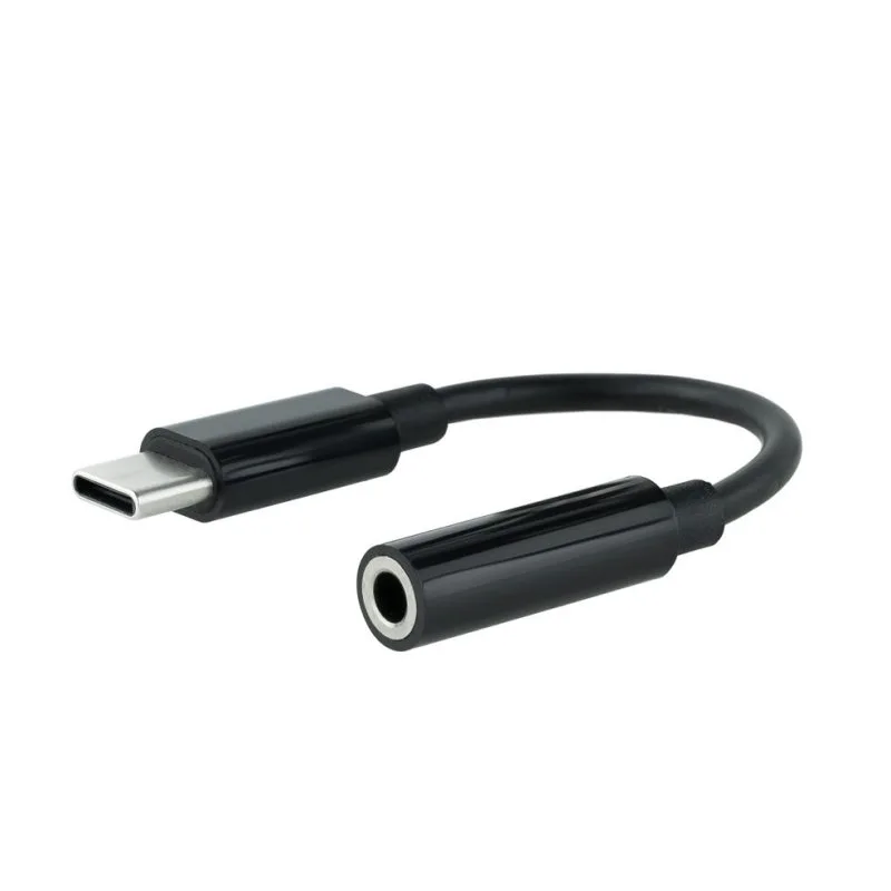 Nanocable Adaptador Audio USB-C-M a Jack-H, Negro