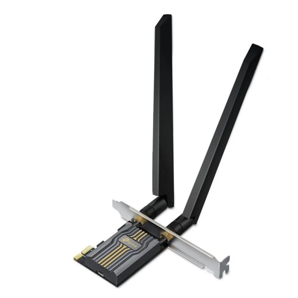 Tarjeta red wifi tp - link archer tbe400e pci express wifi 7 tribanda bluetooth 5.4