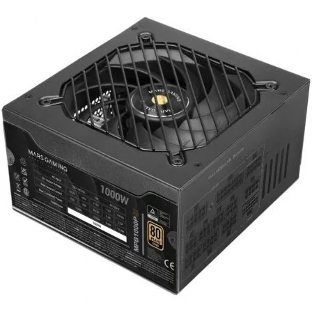 Fuente alimentacion mars gaming mpb1000psi atx 1000w negra