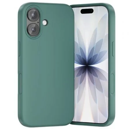 Funda Silicona con Magsafe Vention KVCGCB-10/ Compatible con iPhone 17/ Aguamarina