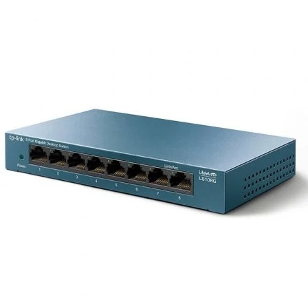 Switch 8 puertos tp - link ls108g 10 - 100 - 1000