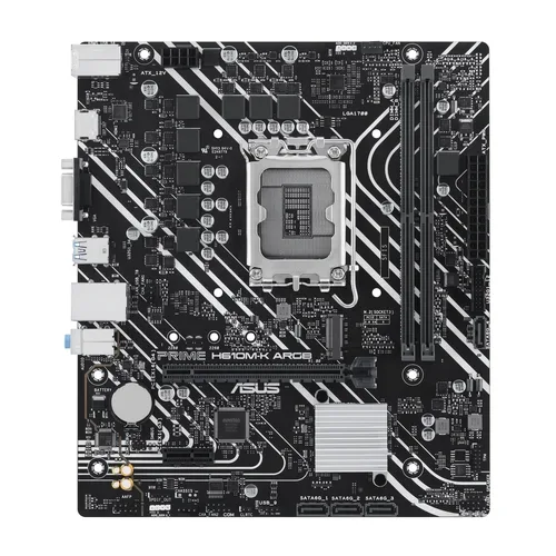 Placa Base Asus Prime H610M-K ARGB Socket 1700/ DDR5/ PCIe 4.0/ Micro ATX