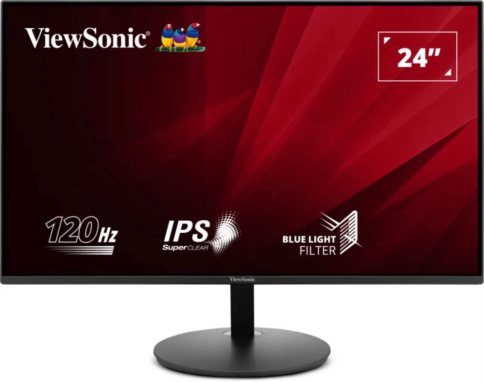 Viewsonic VA VA24E1-H pantalla para PC 61 cm (24") 1920 x 1080 Pixeles Full HD LED Negro