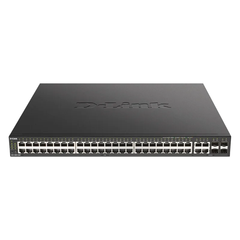 D-Link DGS-2000-52MP Switch L2 48xGB PoE 4xGbE-SFP