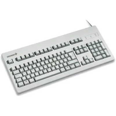 Teclado cherry g80 - 3000 mecanico contacto de oro usb - ps2 blanco