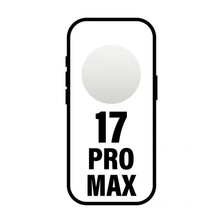 Smartphone Apple iPhone 17 Pro Max 512GB/ 6.9"/ 5G/ Plata