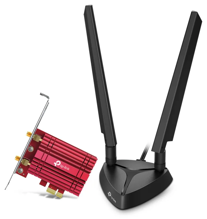 Tarjeta pci express wifi 6e tp - link archer txe75e axe5400 tri - band