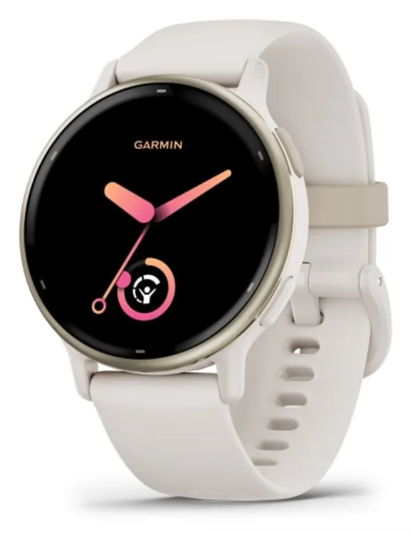 Garmin Vivoactive 5 3,05 cm (1.2") AMOLED 42 mm Digital 390 x 390 Pixeles Pantalla táctil Blanco Wifi GPS (satélite)