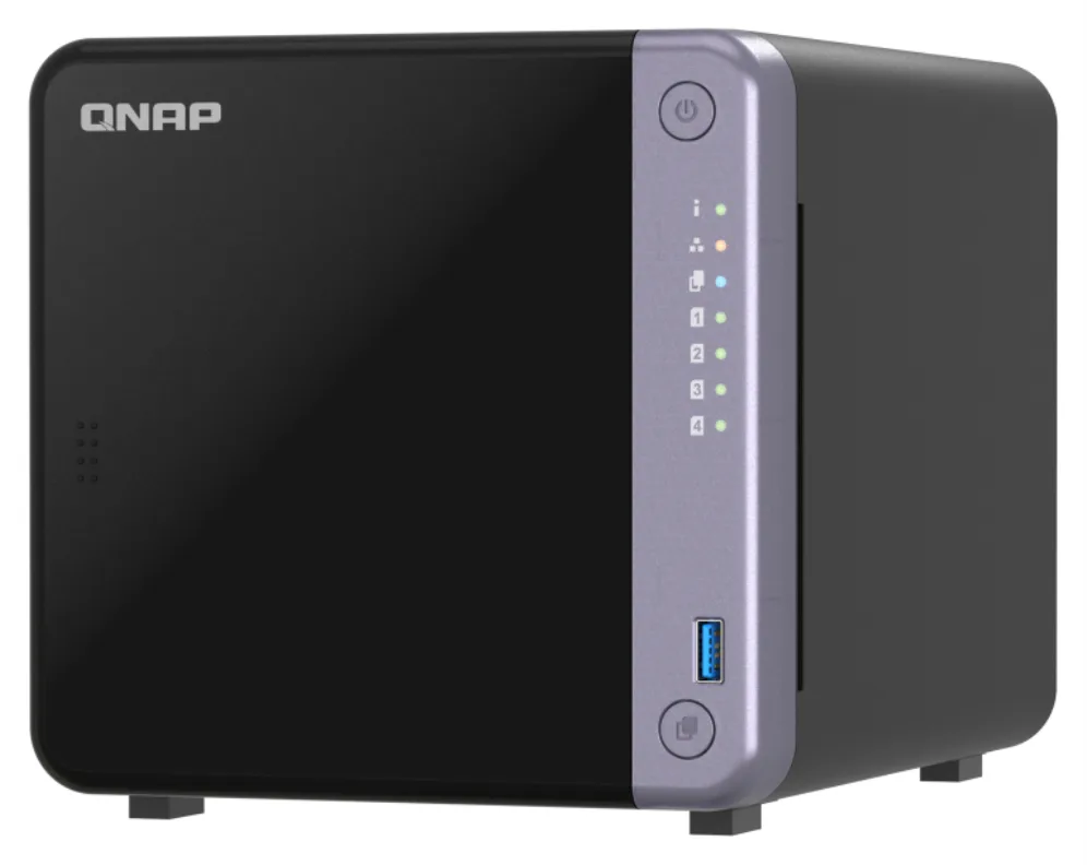 NAS QNAP TS-432X-4G/ 4 Bahías 3.5"- 2.5"/ 4GB/ Formato Torre