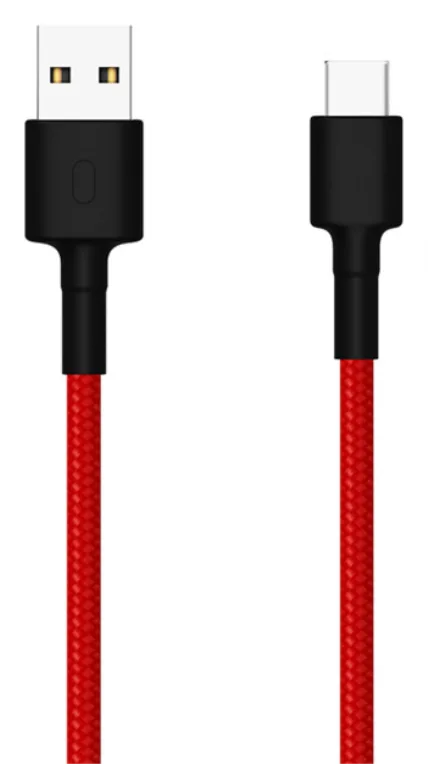 Xiaomi SJV4110GL cable USB 1 m USB A USB C Negro, Rojo