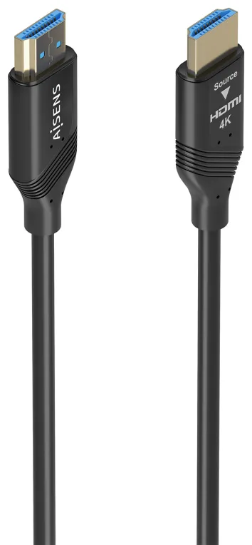 Cable HDMI 2.0 AOC 4K Aisens A148-0932/ HDMI Macho - HDMI Macho/ 30m/ Negro