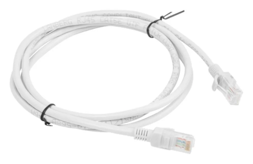Cable red lanberg latiguillo cat.6 utp 1.5m gris fluke passed