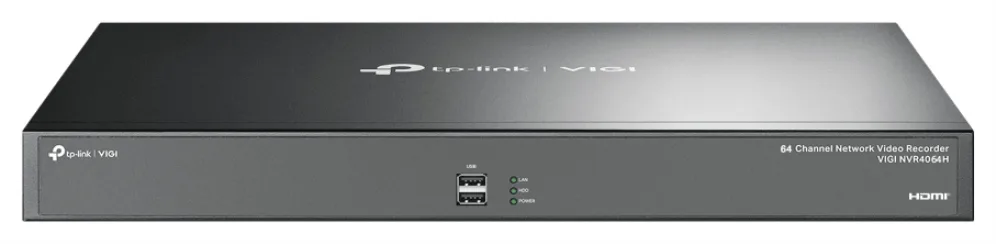 TP-Link VIGI NVR4064H Grabadore de vídeo en red (NVR) Negro