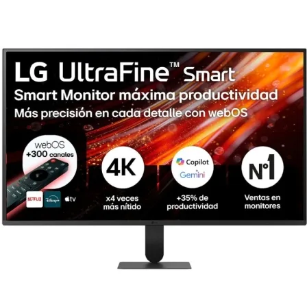 Monitor lg 32u701sb - b 31.5 pulgadas 4k uhd 60hz