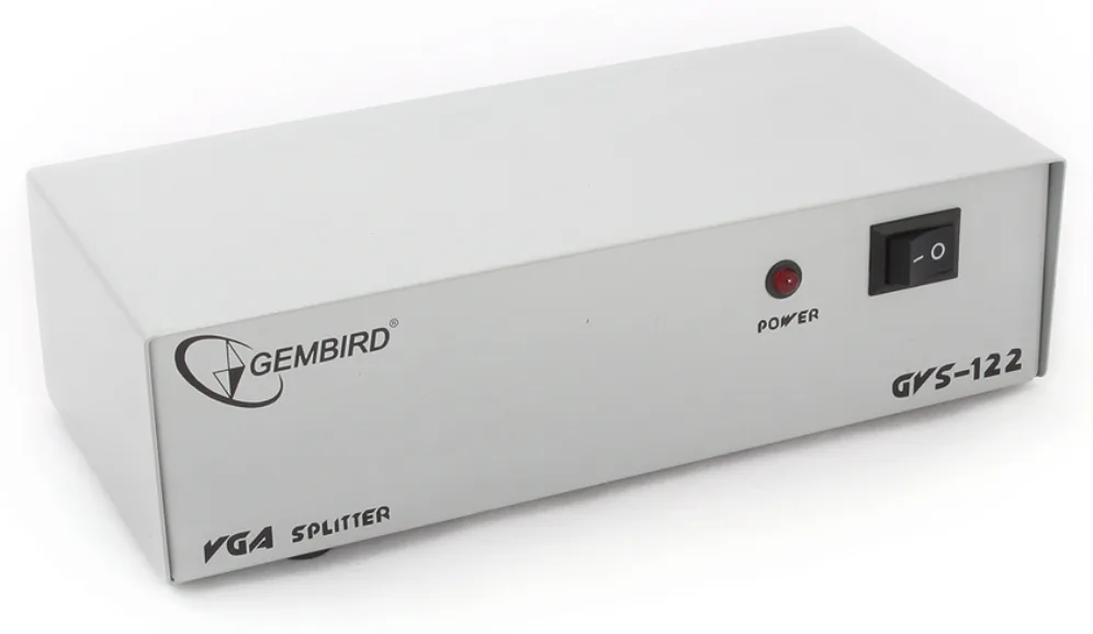 Gembird GVS122 divisor de video VGA 2x VGA