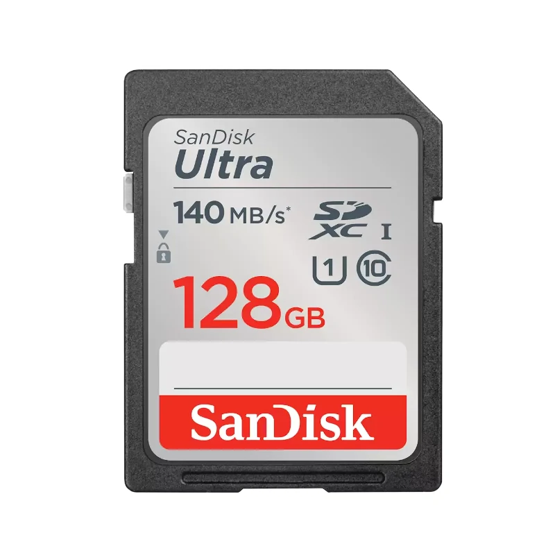 SanDisk Ultra 128GB SDXC Memory Card 120MB-s
