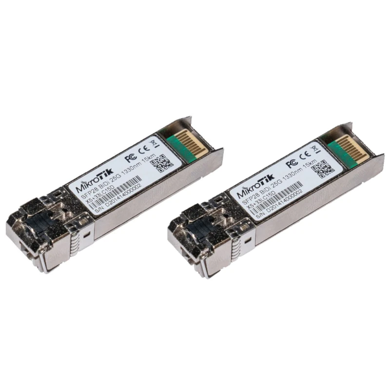 MikroTik XS+2733LC15D Modulo 1.25-10-25Gb 15Km