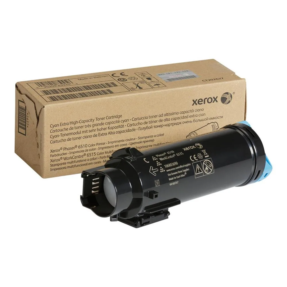 Toner xerox workcentre 6515 cian gran capacidad