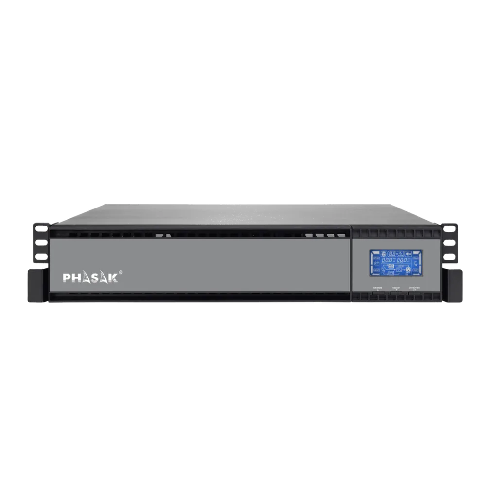 Sai ups phasak 3000va rack online doble conversion ph 9330 3kva