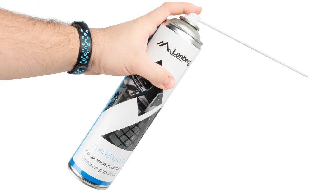 Lanberg CG-600FL-001 limpiador de aire comprimido 600 ml