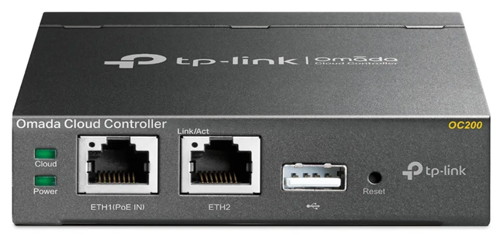 Controlador cloud omada oc200 para eaps omada 2ptos thernet 1pto microusb tp - link