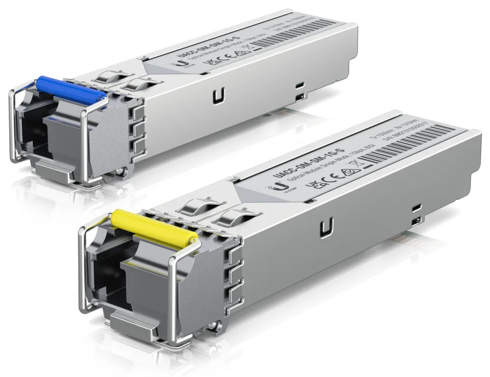 Ubiquiti UACC-OM-SM-1G-S-20 red modulo transceptor Fibra óptica 1250 Mbit/s SFP