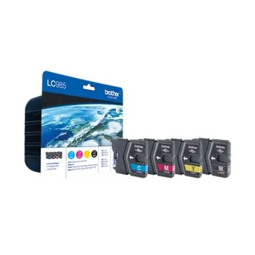 Multipack brother lc985valbp dcpj125 - j140w - j315w - j515w - mfcj220 - j265w - j410 - j415w