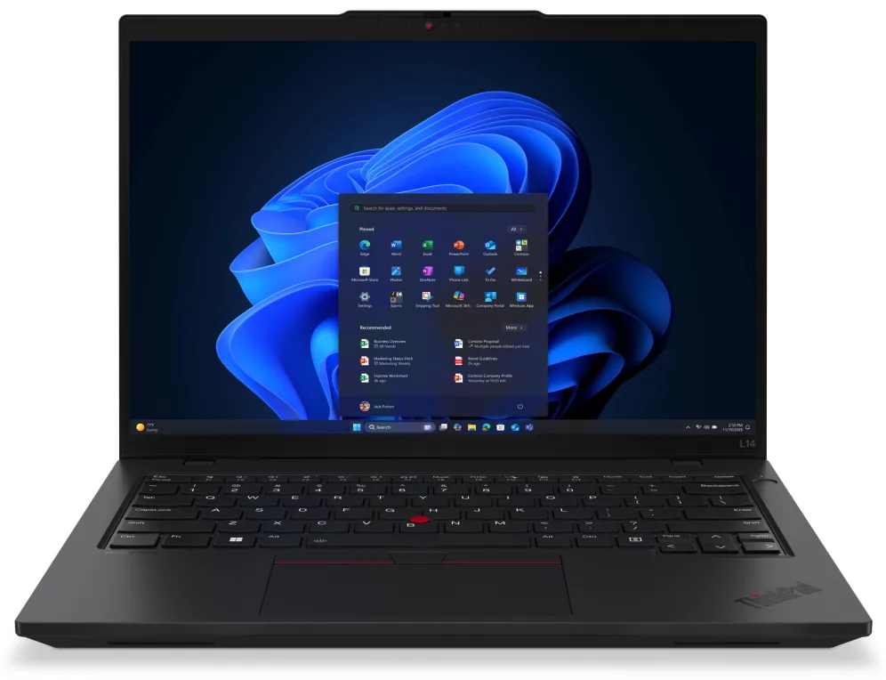 Lenovo ThinkPad L14 Gen 6 (Intel) Intel Core Ultra 5 225U Portátil 35,6 cm (14") WUXGA 16 GB DDR5-SDRAM 512 GB SSD Wi-Fi 6E (802.11ax) Windows 11 Pro Español Negro