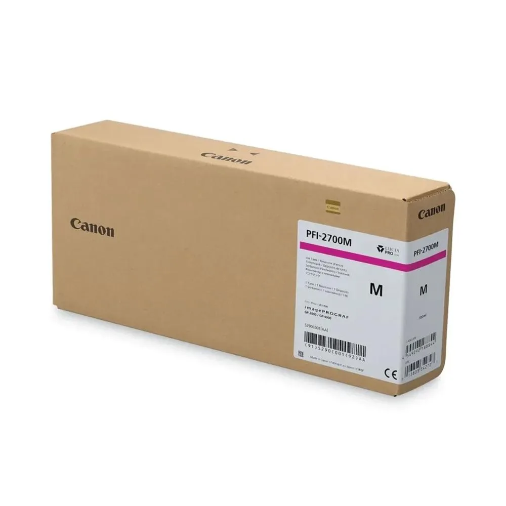 Cartucho tinta gran formato canon pfi - 2700 magenta