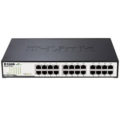 Switch D-Link DGS-1024D 24 Puertos/ RJ-45 Gigabit 10/100/1000