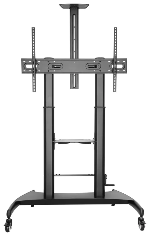 Soporte de Suelo Inclinable con Ruedas y Manivela Aisens FT100TE-123 para TV 60-100"/ hasta 100kg